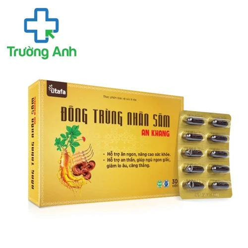Đông Trùng Nhân Sâm An Khang - Giúp an thần, nâng cao sức khỏe