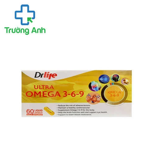 Dr.Life Ultra Omega 369 - Giúp bảo vệ sức khỏe tim mạch