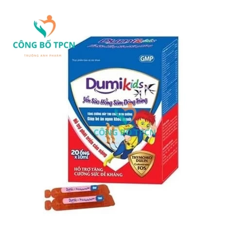 Dumikids Yến sào Hồng sâm Đông trùng - Giúp ăn ngon