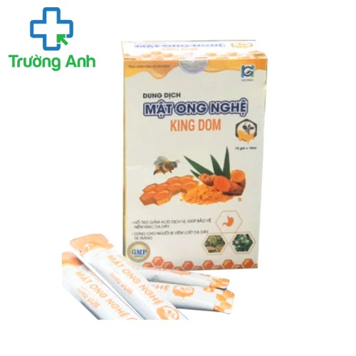 Dung dịch mật ong nghệ King  - Hỗ trợ giảm acid dịch vị