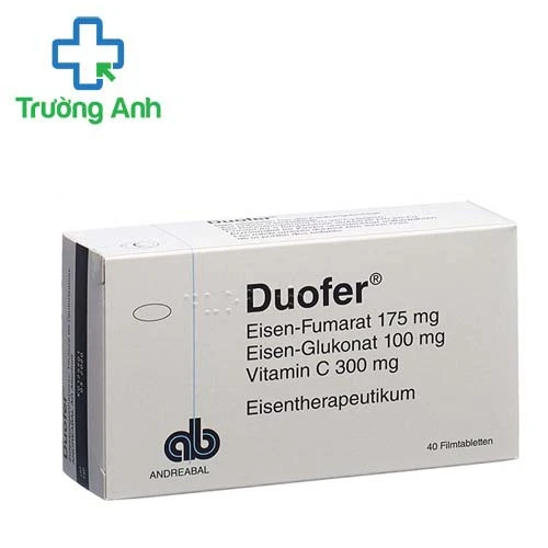  Duofer - Hỗ trợ điều trị thiếu máu do thiếu sắt