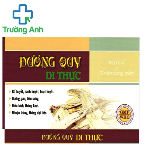 Đương quy di thực HD Pharma - Hỗ trợ điều trị thiếu máu