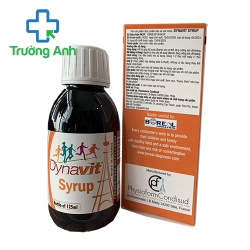 Dynavit syrup - Giúp bổ sung vitamin và khoáng chất thiết yếu