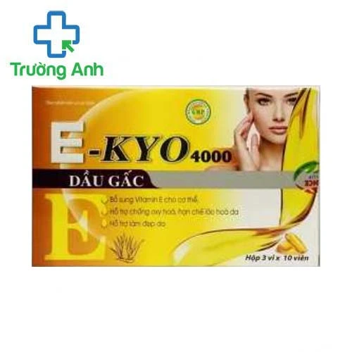 E -Kyo 4000 Dầu Gấc - Hỗ trợ chống oxy hóa chống lão hóa da