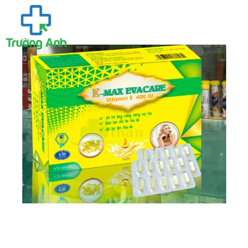 E - MAX EVACARE - Công dụng giúp bổ sung vitamin E