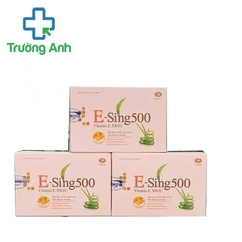E Sing 500 - Giúp chống oxy hóa giảm lão hoá da