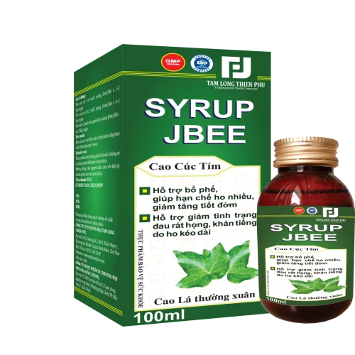 Syrup Jbee - Thực phẩm chức năng bổ phế giảm ho