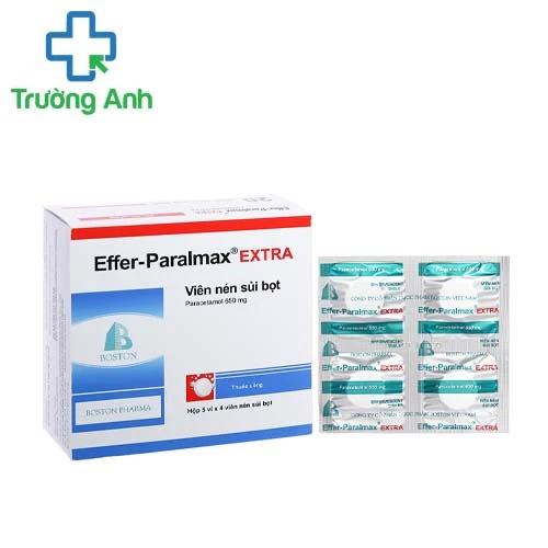 Effer-paralmax extra 650mg Boston - Thuốc giảm đau mức độ vừa