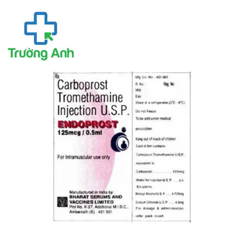 Endoprost- 125mcg - Thuốc điều trị băng huyết hiệu quả của Ấn Độ