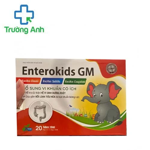 EnteroKids GM - Hỗ trợ cải thiện hệ vi sinh đường ruột