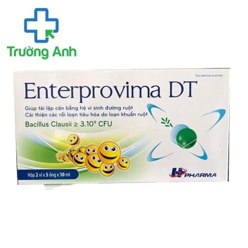 Enterprovima DT - Bổ sung vi khuẩn có ích, giảm rối loạn tiêu hóa