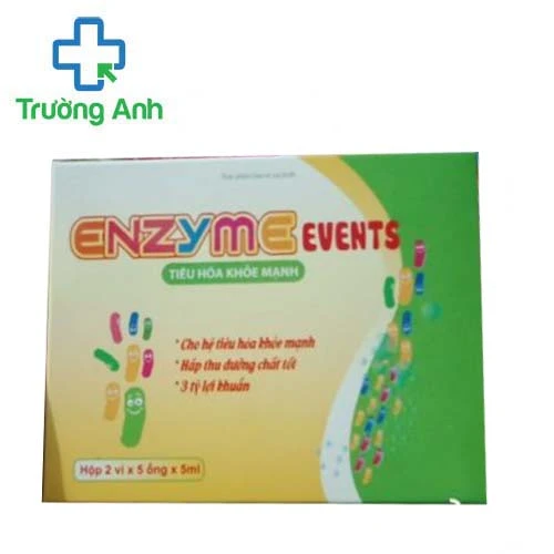 Enzyme Events - Giúp làm giảm rối loạn tiêu hóa do loạn khuẩn