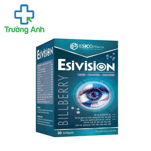 Esivision - Giúp bổ sung Lutein, Zeaxathin cho cơ thể
