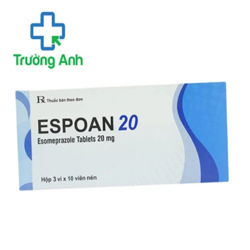 Espoan 20 - Thuốc điều trị bệnh trào ngược dạ dày hiệu quả