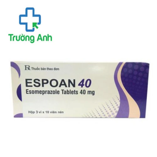 Espoan 40 - Thuốc điều trị bệnh trào ngược dạ dày của Ấn Độ
