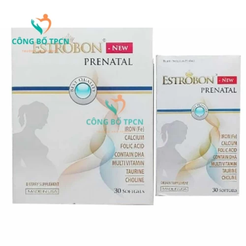 Estrobon Prenatal New - Giúp bổ sung dưỡng chất, giảm ốm nghén