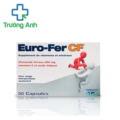 Euro-Fer CF - Giúp hỗ trợ bổ sung sắt và acid folic hiệu quả