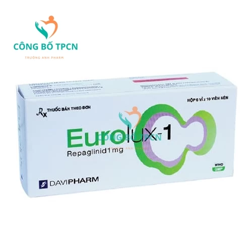 Eurolux-1 - Thuốc điều trị bệnh đái tháo đường tuýp 2 hiệu quả