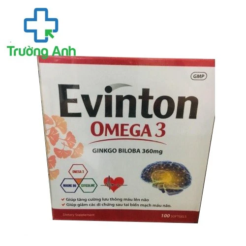Evinton Omega 3 - Giusp giảm các di chứng sau tai biến mạch máu não