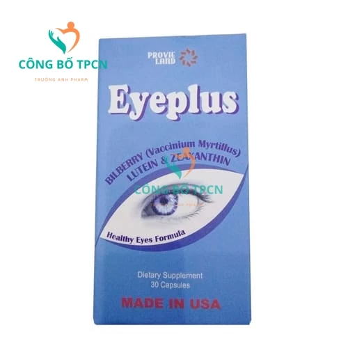 Eyeplus - Giúp tăng cường chức năng thị lực, bảo vệ mắt