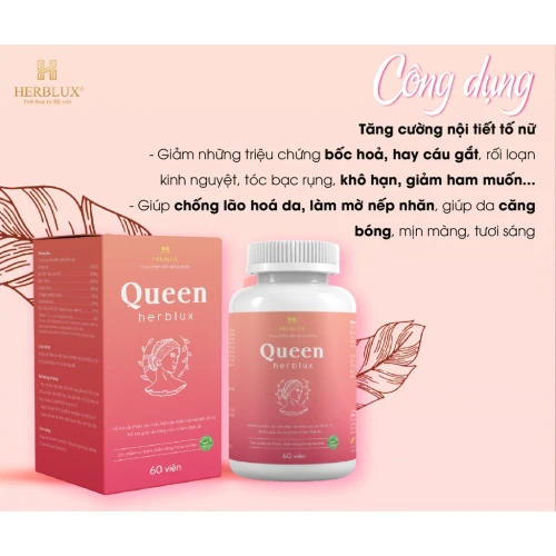 Queen - Thực phẩm chức năng cải thiện nội tiết tố nữ