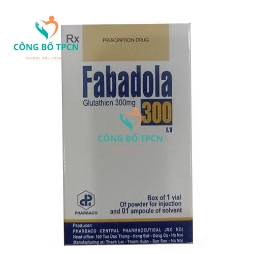 Fabadola 300 - Thuốc điều trị giảm độc tính trên hệ thần kinh