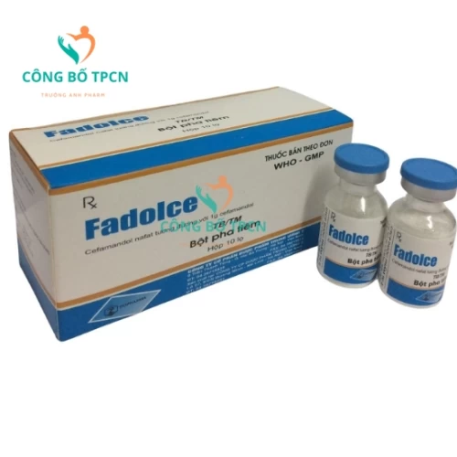Fadolce 1g Dopharma - Điều trị nhiễm khuẩn ở đường hô hấp dưới