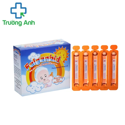 Falgankid 160mg CPC1HN - Thuốc giảm đau nhẹ và vừa ở trẻ em