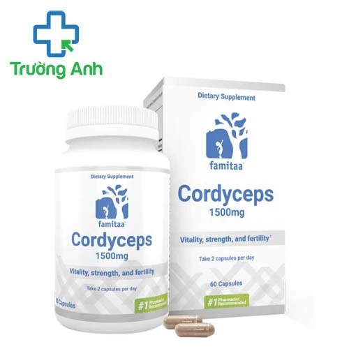 Famitaa Cordyceps 1500mg - Hỗ trợ tăng cường sức đề kháng