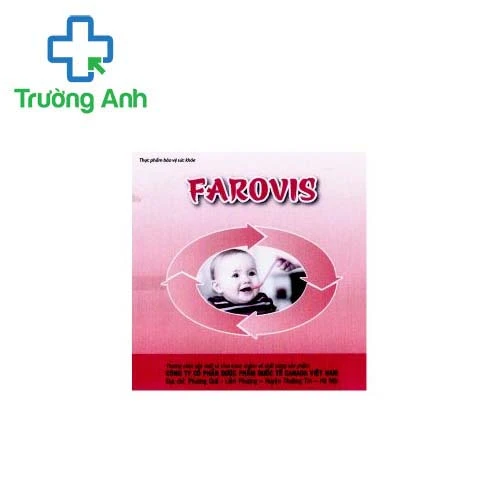 Farovis - Giúp tăng cường hấp thu dưỡng chất, giúp ăn ngon miệng