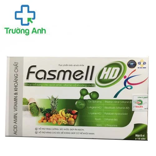 Fasmell HD - Hỗ trợ tăng cường sức khỏe, giúp ăn ngủ ngon 