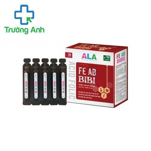 Fe AB BiBi - Hỗ trợ cải thiện tình trạng thiếu máu do thiếu sắt 