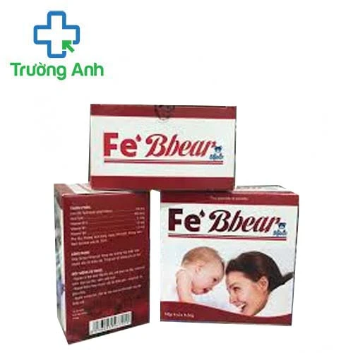 Fe BBear - Giúp tái tạo hồng cầu khi thiếu máu do thiếu sắt