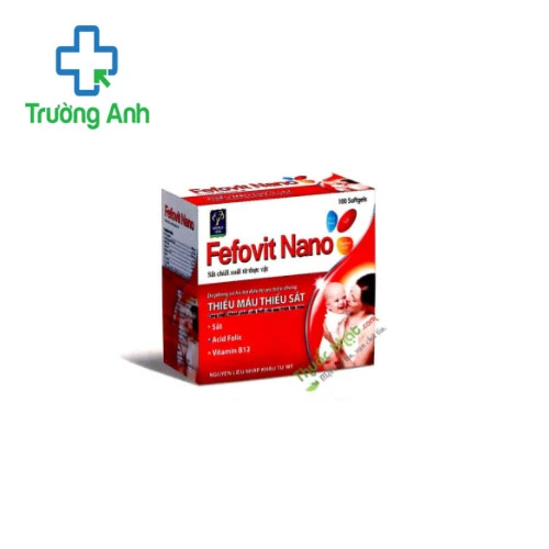 FEFOVIT - Bổ xung sắt cho người thiếu máu hiệu quả