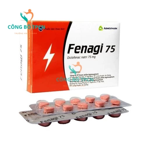 Fenagi 75mg - Thuốc điều trị viêm khớp mạn tính hiệu quả