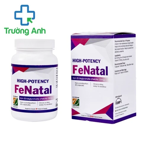 FeNatal - Giúp bổ sung sắt, ngăn ngừa thiếu máu hiệu quả