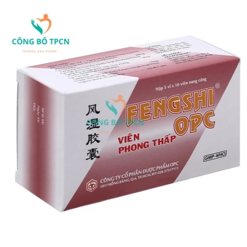 Viên phong thấp Fengshi OPC - Giúp điều trị đau xương khớp hiệu quả
