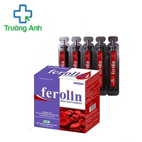 Ferolina - Giúp bổ sung Sắt dạng phức hợp Sắt III