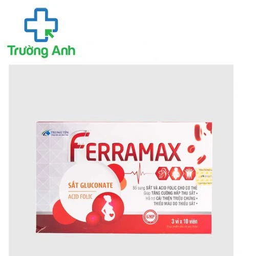 Ferramax - Hỗ trợ bổ sung sắt và Acid folic cho cơ thể