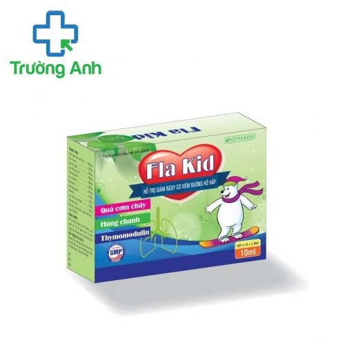 Fla Kid - Hỗ trợ giảm nguy cơ viêm đường hô hấp trên