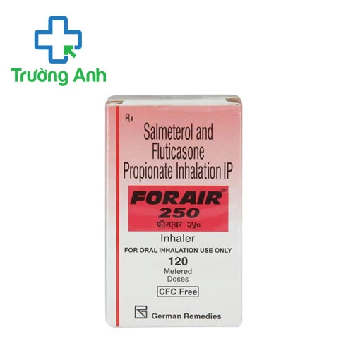 Forair 250 - Thuốc điều trị hen suyễn hiệu quả của Ấn Độ