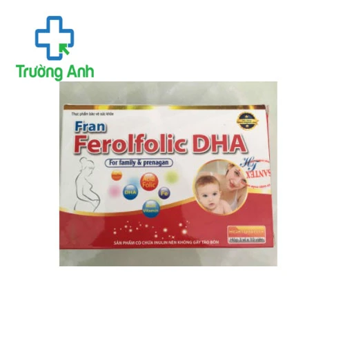 FRAN Ferolfolic DHA HT - Cung cấp sắt, DHA, acid folic