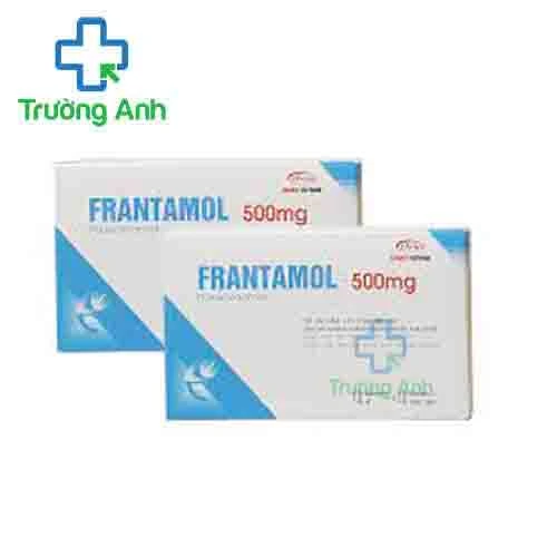 Frantamol 500mg - Thuốc điều trị hạ sốt, giảm đau hiệu quả