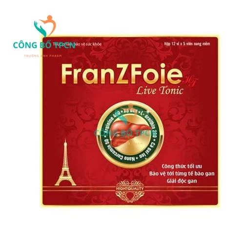 FranZFoie HT - Giúp giải độc gan, tăng cường chức năng gan