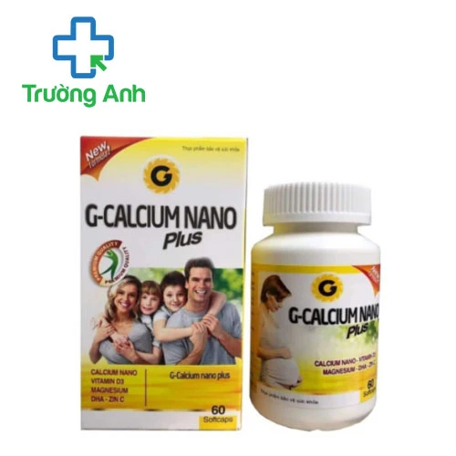 G-Calcium Nano Plus – Bổ sung canxi hiệu quả cho cơ thể 