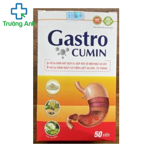 Gastro cumin - Hỗ trợ giảm axit dịch vị, giúp bảo vệ niêm mạc dạ dày