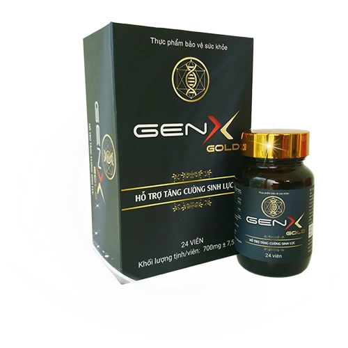 Gen X Gold -  Bổ thận, tráng dương,  tăng cường sinh lực nam giới
