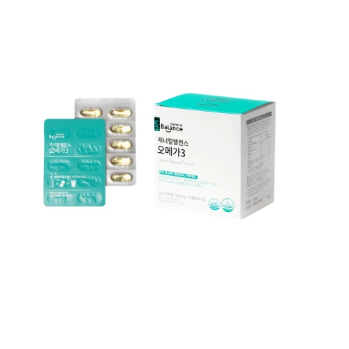 General Balance Omega-3 -  Bổ sung Omega 3 giúp giảm mỡ máu