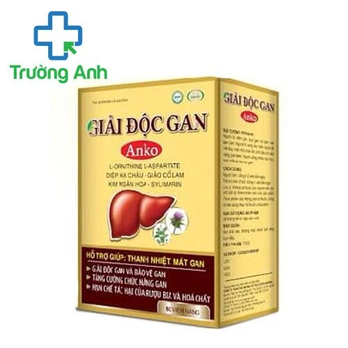 Giải độc gan Anko - Giúp thanh nhiệt, giải độc, mát gan hiệu quả