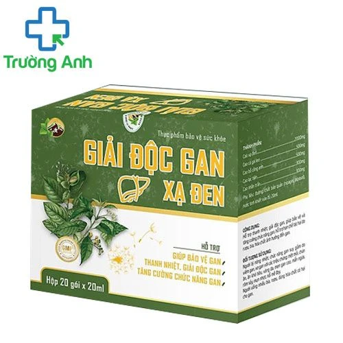 Giải độc gan xạ đen - Giúp tăng cường chức năng gan